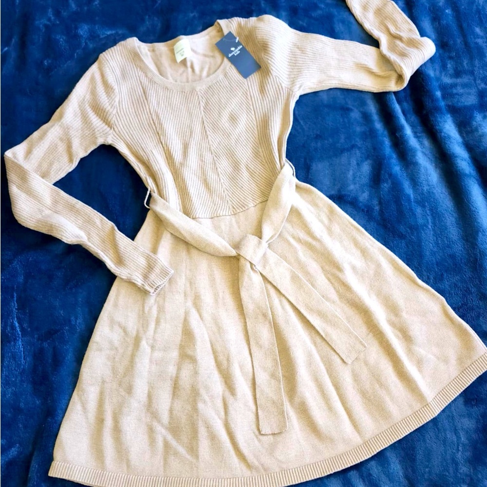 Abercrombie Kids Ribbed Belt Dress size 11/12 NWT - Picture 1 of 4